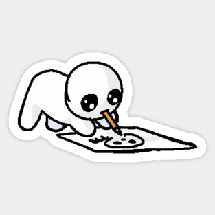 TBH creature drawing Sticker